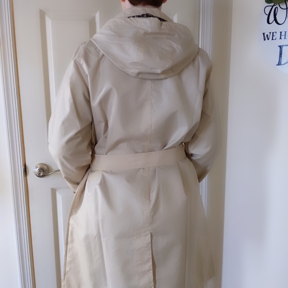 NWT Capelli Trench Raincoat Tan Medium - Picture 6 of 8